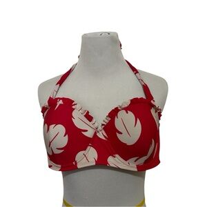 Disney medium lilo and stitch floral bikini top